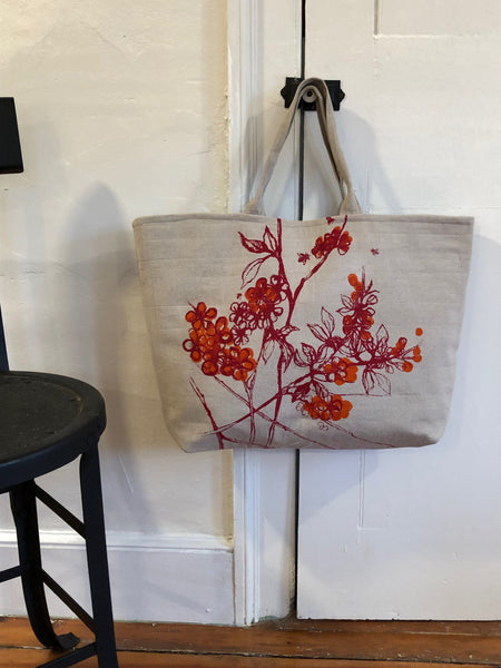 The Toute de Marche Bag | Apple Blossom + Bees | Limited Edition