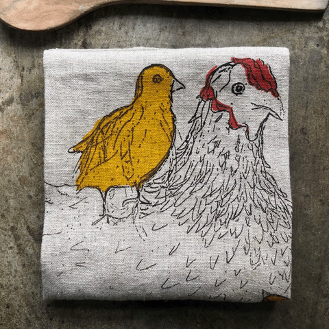 Mother Hen | Tea Towels