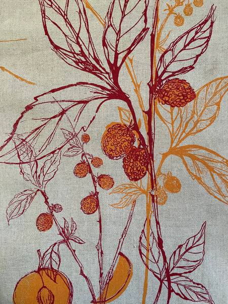 Golden Raspberry + Plum Napkins