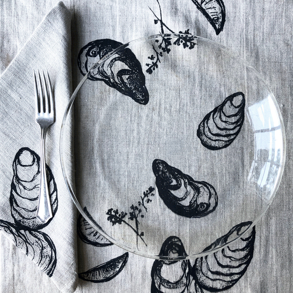 Oyster + Lemon Design Napkins