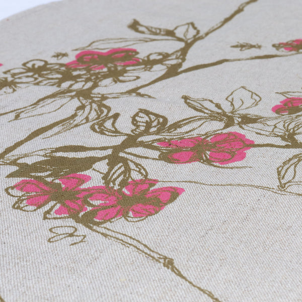 Apple Blossom + Bee Napkins