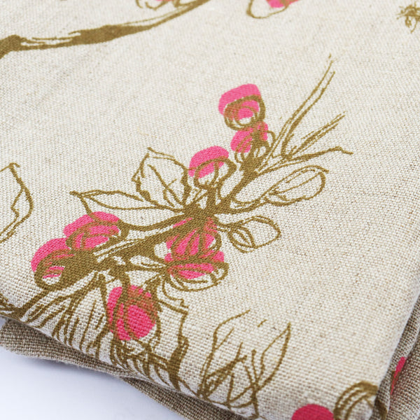 Apple Blossom + Bee Tea Towels