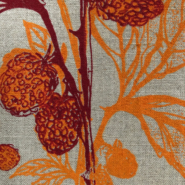 Golden Raspberry + Plum Tea Towel