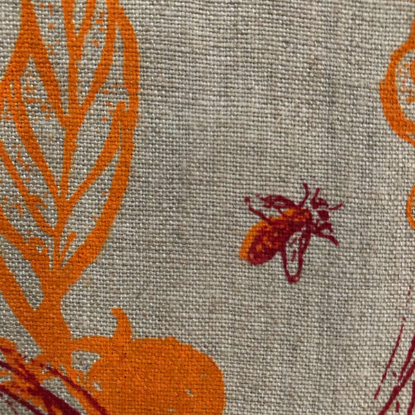 Golden Raspberry + Plum Tea Towel