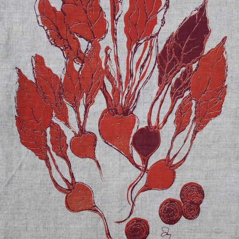 Beet Napkins (set of four)