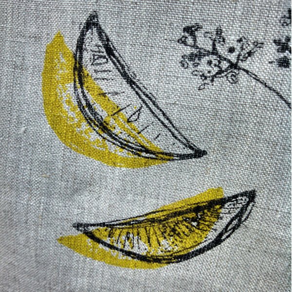 Oyster + Lemon Tea Towel